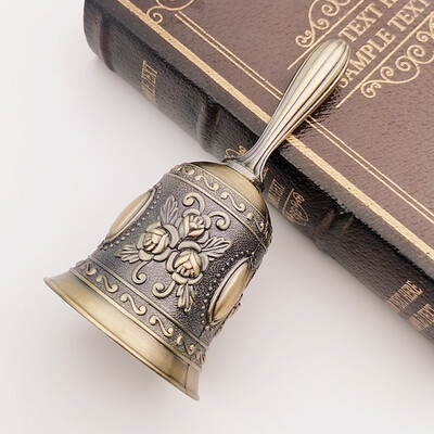 Retro roku zvana zvans Daudzfunkcionāli zvani amatniecības kāzu dekorēšanai Signalizācijas skola Baznīcas klases bārs Viesnīca Vintage Bell 2023