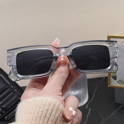 2024. Nove retro muške četvrtaste sunčane naočale za žene Vintage luksuzne dizajnerske sunčane naočale sa zakovicama Modne nijanse strelica UV400 naočale