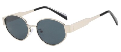 Classic Metal Punk Στρογγυλά γυαλιά ηλίου Γυναικεία Ανδρικά Μάρκα Σχεδιαστή Μοντέρνα μικρά οβάλ γυαλιά ηλίου Γυναικεία Vintage Travel Shades gafas