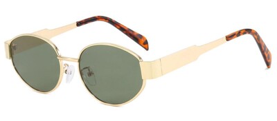 Classic Metal Punk Στρογγυλά γυαλιά ηλίου Γυναικεία Ανδρικά Μάρκα Σχεδιαστή Μοντέρνα μικρά οβάλ γυαλιά ηλίου Γυναικεία Vintage Travel Shades gafas