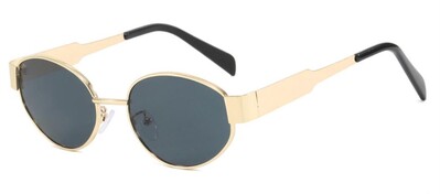 Classic Metal Punk Στρογγυλά γυαλιά ηλίου Γυναικεία Ανδρικά Μάρκα Σχεδιαστή Μοντέρνα μικρά οβάλ γυαλιά ηλίου Γυναικεία Vintage Travel Shades gafas