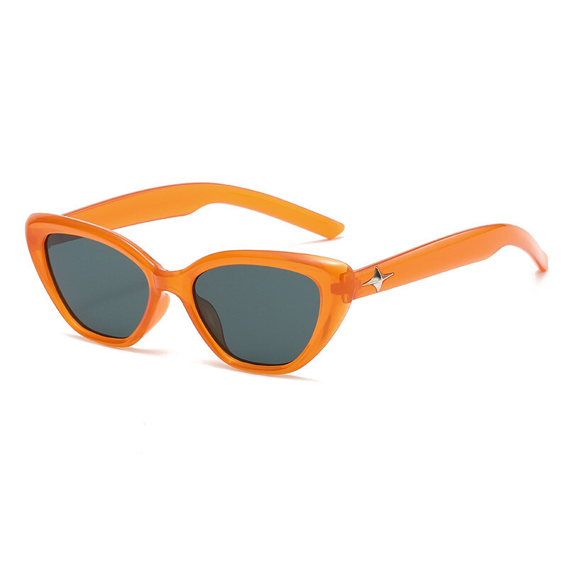 Ochelari de soare triunghi ochi de pisică pentru femei Umbrele de protecție UV400 Ochelari de protecție Moda Y2K Designer de marcă de lux pentru ochelari pentru femei