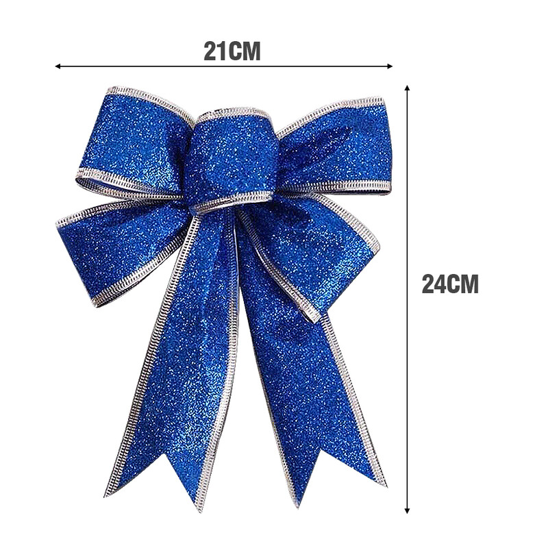 10/1 vnt Blizgantys kalėdiniai lankeliai, papuošalai Kalėdų eglutei, juostele, pakabukais, kabantys pakabučiai Kalėdų šventiniam vakarėliui, namų dekoravimo dovanos