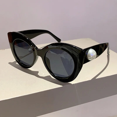 Divatos Vintage túlméretezett macskaszem napszemüvegek női napszemüvegek punk árnyalatú luxusmárka tervező szexi szemüvegek UV400