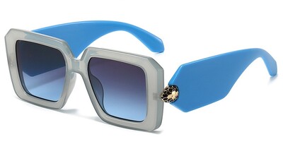 Μοντέρνα ρετρό γυαλιά ηλίου με τετράγωνο σκελετό για επαγγελματικά ταξίδια, φωτογραφία δρόμου, πολυτελή ντιζάιν γυαλιά προστασίας από τον ήλιο