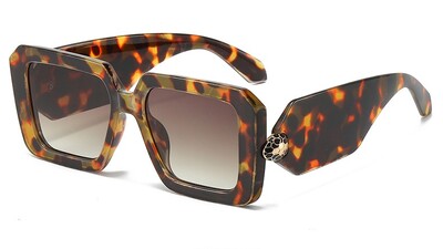 Μοντέρνα ρετρό γυαλιά ηλίου με τετράγωνο σκελετό για επαγγελματικά ταξίδια, φωτογραφία δρόμου, πολυτελή ντιζάιν γυαλιά προστασίας από τον ήλιο