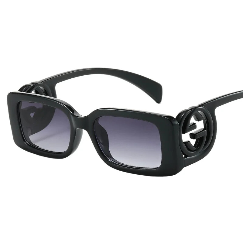 Luksusa kvadrātveida saulesbrilles Sieviešu modes izgriezuma raksts Saulesbrilles Vīriešu Unisex brilles Zīmols UV aizsardzība Brilles Saulesbrilles