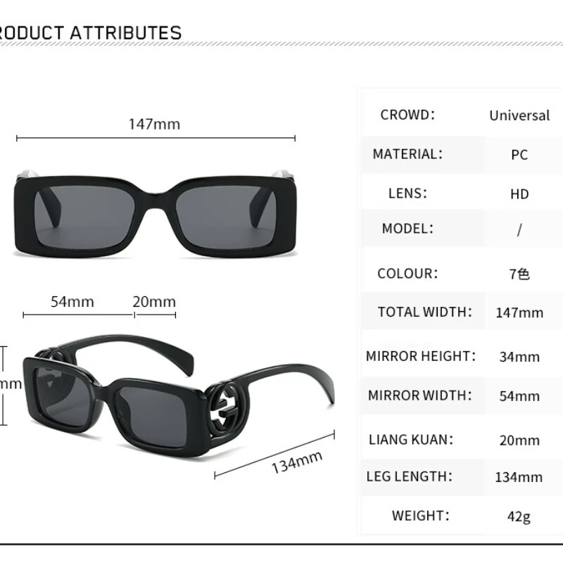 Luksusa kvadrātveida saulesbrilles Sieviešu modes izgriezuma raksts Saulesbrilles Vīriešu Unisex brilles Zīmols UV aizsardzība Brilles Saulesbrilles