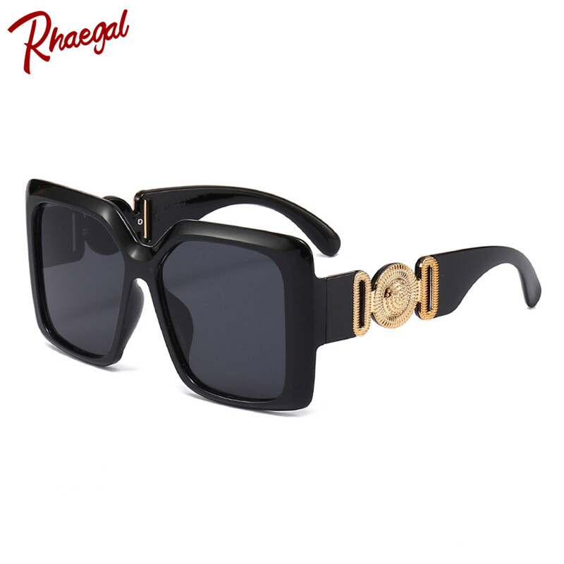 Rhaegal új divatos szögletes napszemüvegek férfiaknak népszerű tervezői árnyalatú napszemüvegek női 2024 trendi nagykereskedés