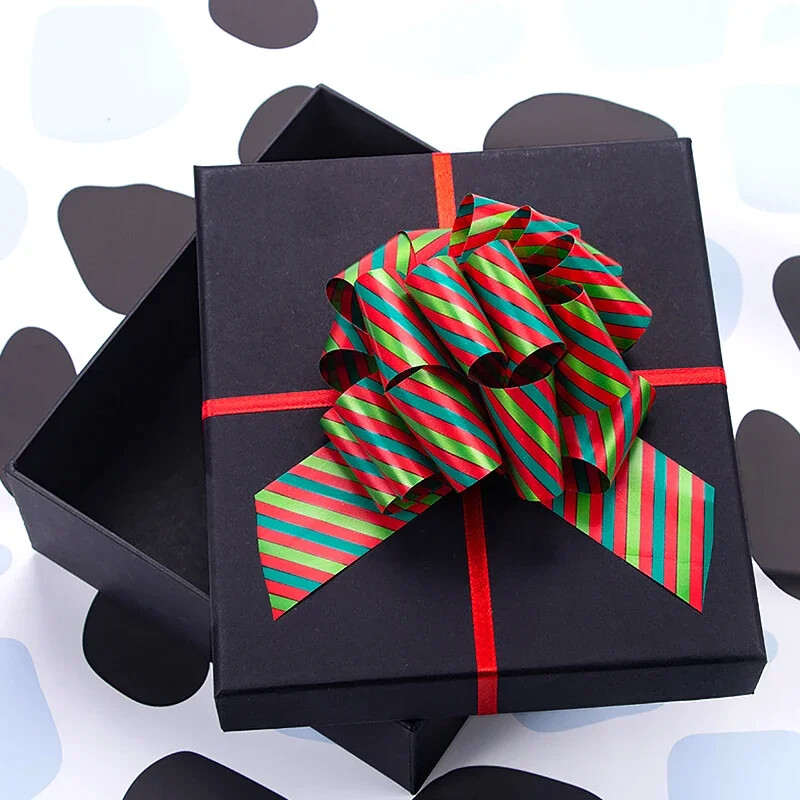 Κορδέλα 12 τμχ Φιόγκος έλξης γάμου Μεγάλος φιόγκος αυτοκινήτου για αυτοκίνητα Χριστουγεννιάτικα δώρα γενεθλίων Συσκευασία δώρου Διακόσμηση πάρτι Δώρα Κουτί Φιόγκοι