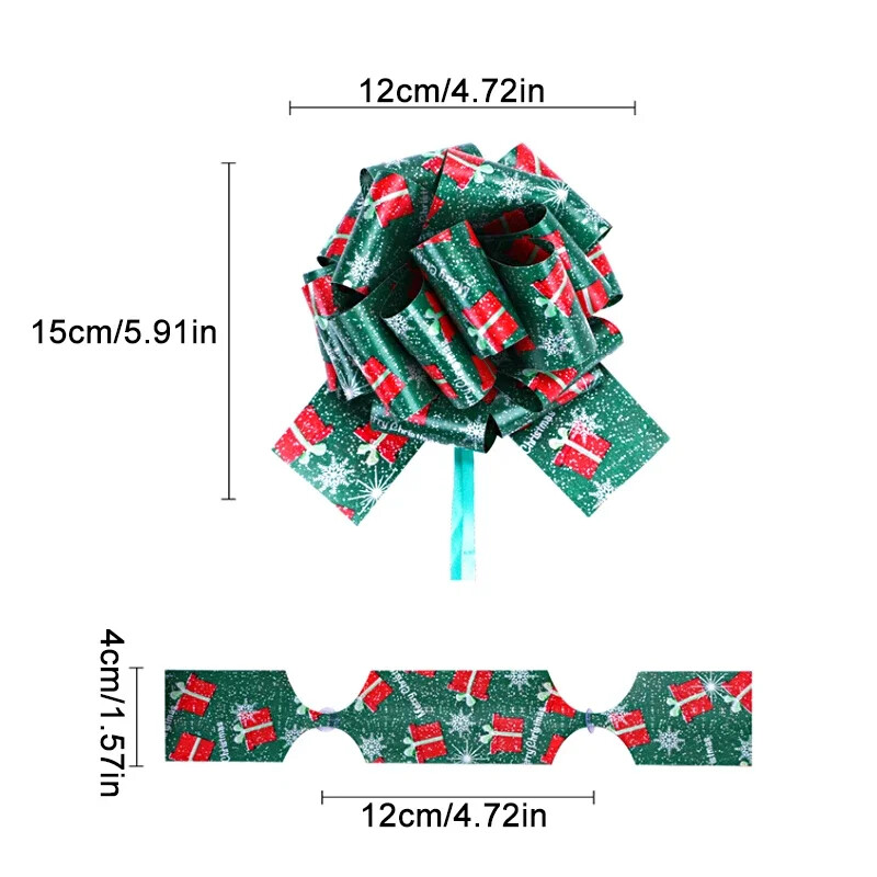 Κορδέλα 12 τμχ Φιόγκος έλξης γάμου Μεγάλος φιόγκος αυτοκινήτου για αυτοκίνητα Χριστουγεννιάτικα δώρα γενεθλίων Συσκευασία δώρου Διακόσμηση πάρτι Δώρα Κουτί Φιόγκοι