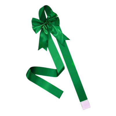 Karácsonyi szekrényajtó szalag nagy masni piros zöld karácsonyi ünnepi koszorú masni karácsonyfa szekrény buli dekorációs kellék