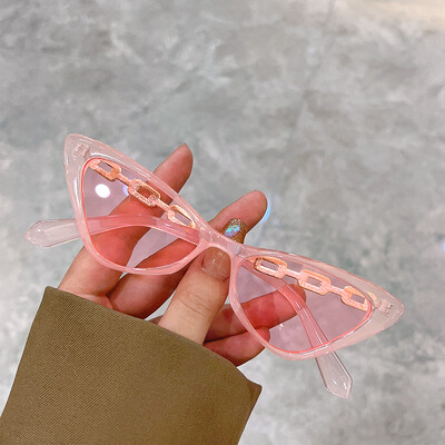 Nauji daugiaspalviai maži katės akių akiniai nuo saulės Madingi madingi populiarūs moteriški akiniai prabangūs prekės ženklo dizaineriai UV400 šešėliai moterims