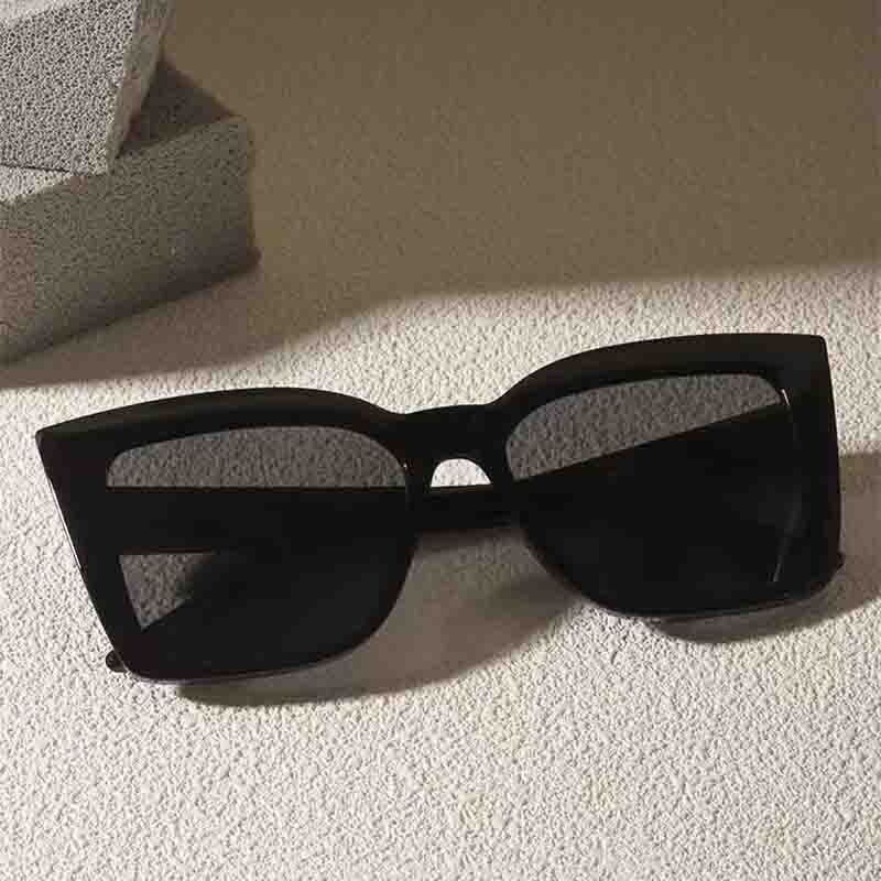 Új nagy keretes négyzet alakú napszemüvegek női márka tervező divat napszemüvegek női kültéri utazási szemüvegek UV400 Oculos De Sol