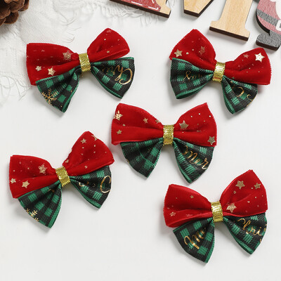 10/20 τμχ Χριστουγεννιάτικη διακόσμηση Φιόγκος Κόκκινο Διακόσμηση Δωματίου Εξωτερικού Χριστουγεννιάτικου Δέντρου Κρεμαστό DIY Πρωτοχρονιά 2025 Αξεσουάρ συσκευασίας δώρου