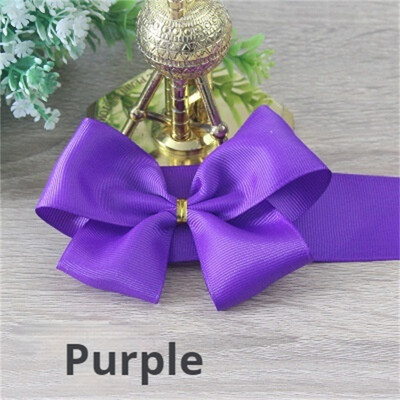 5 bucăți panglici din satin fundite haine accesorii bricolaj mousse pentru decorare prăjituri împachetare cadouri consumabile pentru nuntă, ziua de naștere, Crăciun