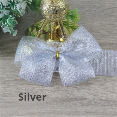 5 bucăți panglici din satin fundite haine accesorii bricolaj mousse pentru decorare prăjituri împachetare cadouri consumabile pentru nuntă, ziua de naștere, Crăciun