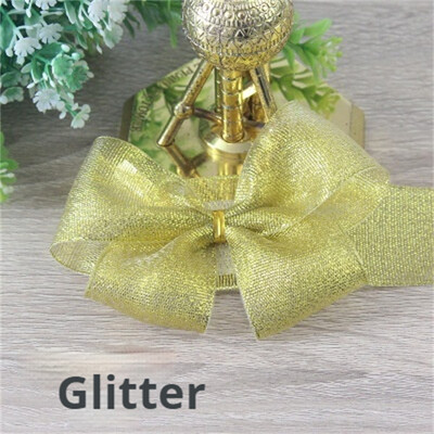 5 bucăți panglici din satin fundite haine accesorii bricolaj mousse pentru decorare prăjituri împachetare cadouri consumabile pentru nuntă, ziua de naștere, Crăciun