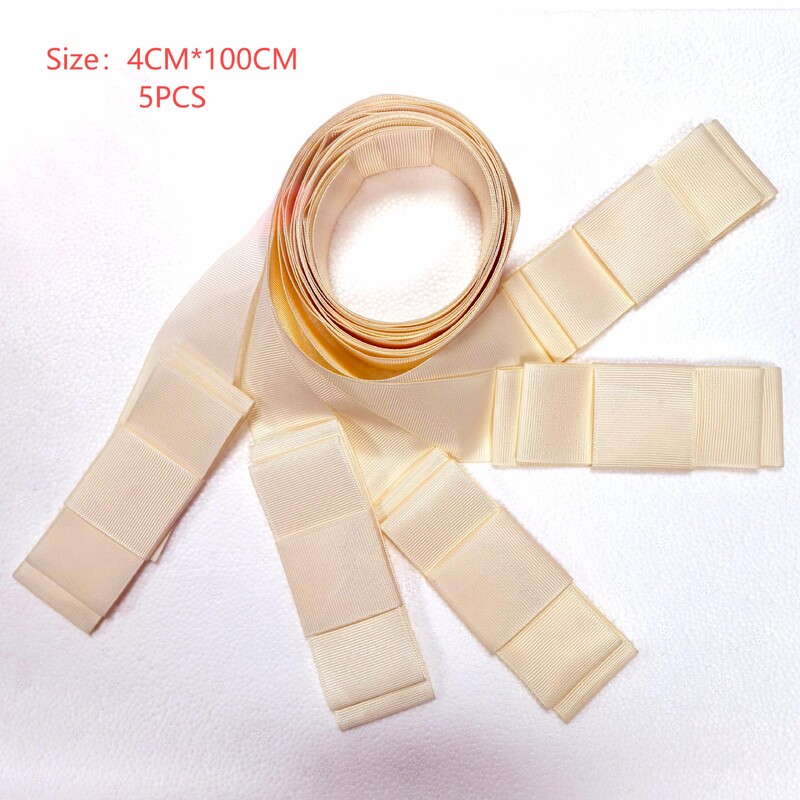 5 bucăți panglici din satin fundite haine accesorii bricolaj mousse pentru decorare prăjituri împachetare cadouri consumabile pentru nuntă, ziua de naștere, Crăciun
