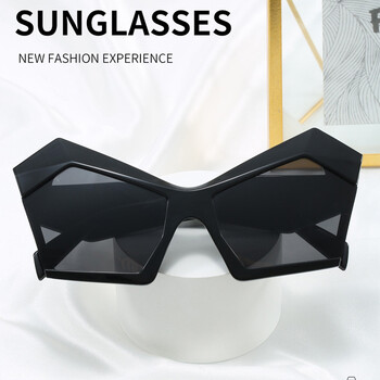 Cat Eye Polygon Large Frame Γυαλιά ηλίου Party Personality Exaggerated Ins Sunglasses Outdoor Sun Protection High-end γυαλιά ηλίου