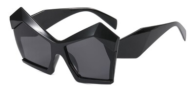 Macskaszem sokszög nagy keretű napszemüvegek parti személyiség túlzásba vitt Ins napszemüvegek kültéri napvédelem csúcskategóriás napszemüvegek