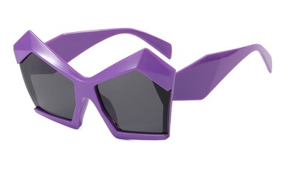 Macskaszem sokszög nagy keretű napszemüvegek parti személyiség túlzásba vitt Ins napszemüvegek kültéri napvédelem csúcskategóriás napszemüvegek