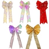 LED šviesos kalėdinės eglutės raištelių papuošalai „pasidaryk pats“ Šventinių vestuvių vakarėlio dekoravimas Peteliškės namų Naujųjų metų dekoro reikmenys