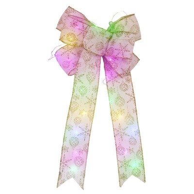 LED šviesos kalėdinės eglutės raištelių papuošalai „pasidaryk pats“ Šventinių vestuvių vakarėlio dekoravimas Peteliškės namų Naujųjų metų dekoro reikmenys