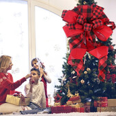 Lanko mazgas Kalėdų lankas Kalėdų eglutės papuošimas Naujųjų metų Kalėdų papuošalai namų dekoravimui „pasidaryk pats“ dovana