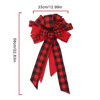 Lanko mazgas Kalėdų lankas Kalėdų eglutės papuošimas Naujųjų metų Kalėdų papuošalai namų dekoravimui „pasidaryk pats“ dovana