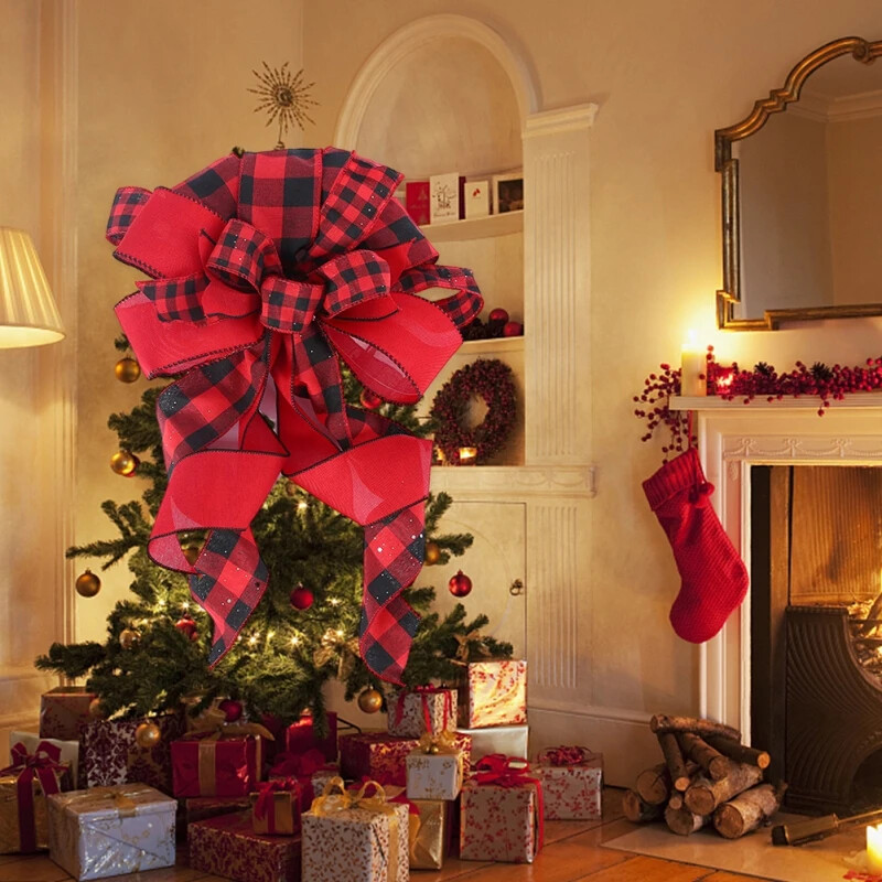 Lanko mazgas Kalėdų lankas Kalėdų eglutės papuošimas Naujųjų metų Kalėdų papuošalai namų dekoravimui „pasidaryk pats“ dovana