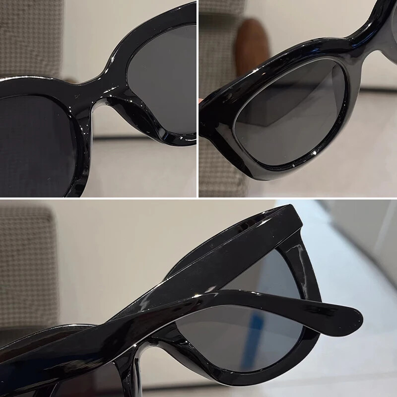 Negabaritinių drugelių kačių akių akiniai nuo saulės Nauji madingi moteriški moteriški atspalviai Spalvingi populiarūs prekės ženklo dizainerių akiniai moterims