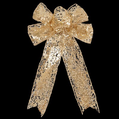 Kalėdų juostelė Bowknot Auksas Sidabras Žalia Spalva Marlė Kalėdų eglutės viršūnėje Pakabinamas pakabukas Namų vakarėlio papuošalai Naujieji Metai Navidad Noel