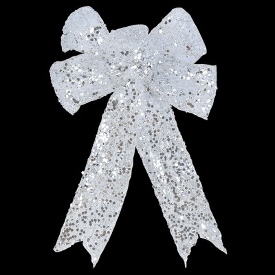 Kalėdų juostelė Bowknot Auksas Sidabras Žalia Spalva Marlė Kalėdų eglutės viršūnėje Pakabinamas pakabukas Namų vakarėlio papuošalai Naujieji Metai Navidad Noel