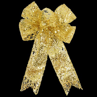 Kalėdų juostelė Bowknot Auksas Sidabras Žalia Spalva Marlė Kalėdų eglutės viršūnėje Pakabinamas pakabukas Namų vakarėlio papuošalai Naujieji Metai Navidad Noel