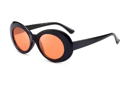 Punk Sieviešu Clout aizsargbrilles Kurt Cobain Brilles Vīriešiem Ovālas Saulesbrilles Sieviešu Unisex Hip Pop Saulesbrilles Lady Oculos UV400 2023 Jaunums