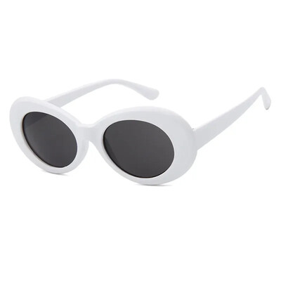 Punk Sieviešu Clout aizsargbrilles Kurt Cobain Brilles Vīriešiem Ovālas Saulesbrilles Sieviešu Unisex Hip Pop Saulesbrilles Lady Oculos UV400 2023 Jaunums