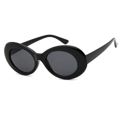 Punk Sieviešu Clout aizsargbrilles Kurt Cobain Brilles Vīriešiem Ovālas Saulesbrilles Sieviešu Unisex Hip Pop Saulesbrilles Lady Oculos UV400 2023 Jaunums