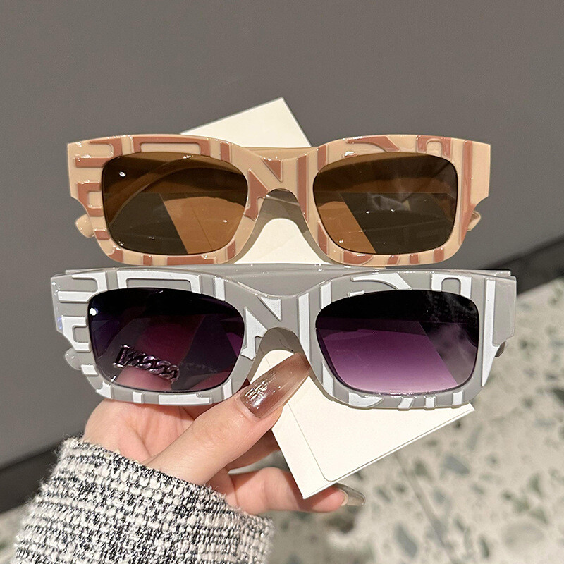 Jaunas sieviešu saulesbrilles Zīmolu dizainers Retro modes brilles āra vintage pilna rāmja pret atspīdumu saulesbrilles Uv400 ﻿