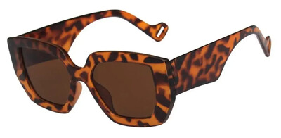 Suured ruudukujulised retropäikeseprillid Naiste Luksusbrändi Suure raamiga prillid Varjud Meeste Disainpäikeseprillid Trendikad beežid prillid