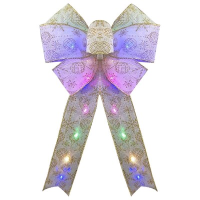 Ziemassvētku bantīte ar lielu manuālu mājas rotājumu 1 gab. Jauns, karsts izpārdošana Brīvdienu bantīte Ziemassvētku modes festivāla dekors roku darbs