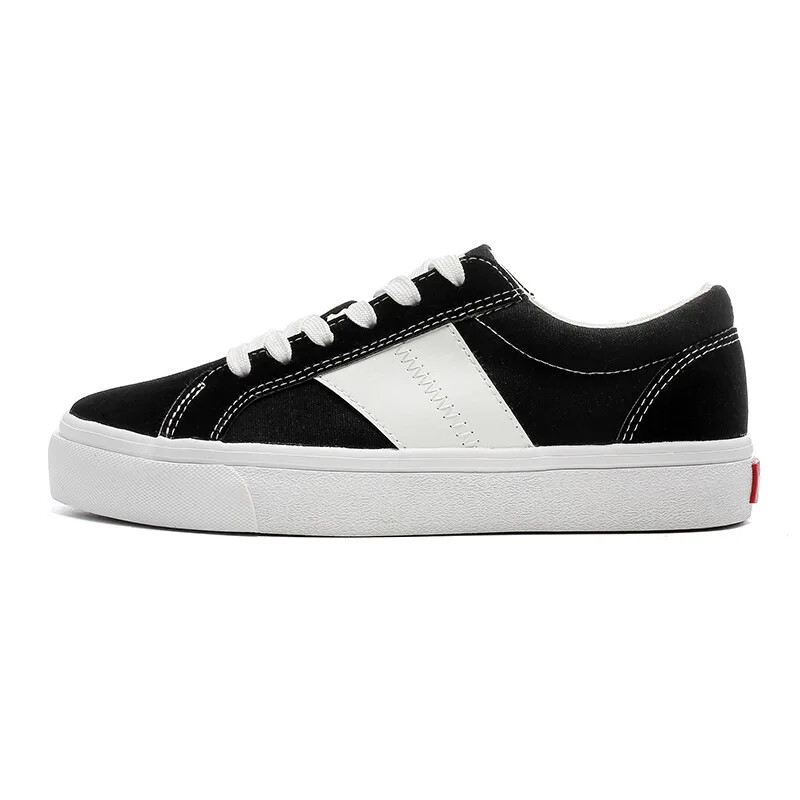 Pantofi de pânză 2025, primăvară și toamnă, cuplu nou, pantofi sport plati, casual, la modă, pantofi de bord versatili