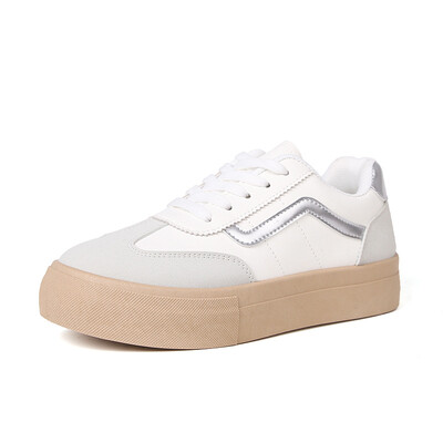 Naujo dizaino sportiniai batai moterims Madingi pavasario rudeniniai balti laisvalaikio sportbačiai Moteriški korėjiečių sportai Zapatos De Mujer