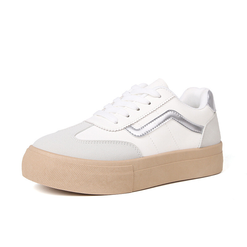 Naujo dizaino sportiniai batai moterims Madingi pavasario rudeniniai balti laisvalaikio sportbačiai Moteriški korėjiečių sportai Zapatos De Mujer