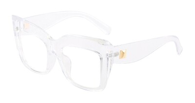 Túlméretes négyzet alakú optikai szemüveg keret női divat anti kék fény átlátszó számítógépes szemüveg TR90 szemüveg szemüveg