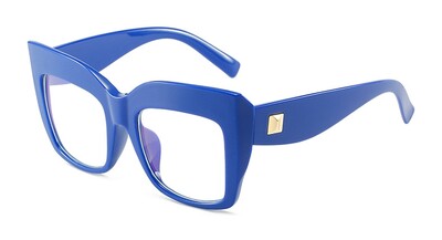 Túlméretes négyzet alakú optikai szemüveg keret női divat anti kék fény átlátszó számítógépes szemüveg TR90 szemüveg szemüveg