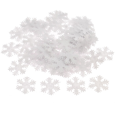 200 db 30 mm-es poliészter filc párnázott hópehely tapasz rátétek kézműves parti barkácsolás scrapbooking ruha dekoráció