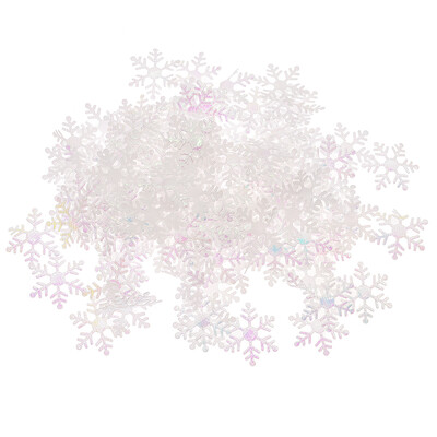 200 db 30 mm-es poliészter filc párnázott hópehely tapasz rátétek kézműves parti barkácsolás scrapbooking ruha dekoráció