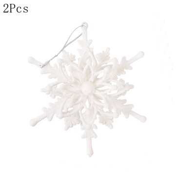 Kalėdų snaigė Kabanti Kalėdų eglutės papuošalai Kalėdų namų kambario dekoras Navidad Naujųjų 2024 m. dekoro dovanos Priedai ﻿