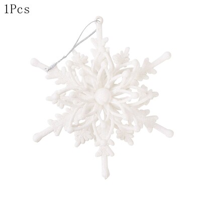 Kalėdų snaigė Kabanti Kalėdų eglutės papuošalai Kalėdų namų kambario dekoras Navidad Naujųjų 2024 m. dekoro dovanos Priedai ﻿